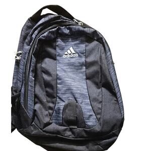Adidas Backpack Black Blue  Grey Heather Pattern everyday backpack